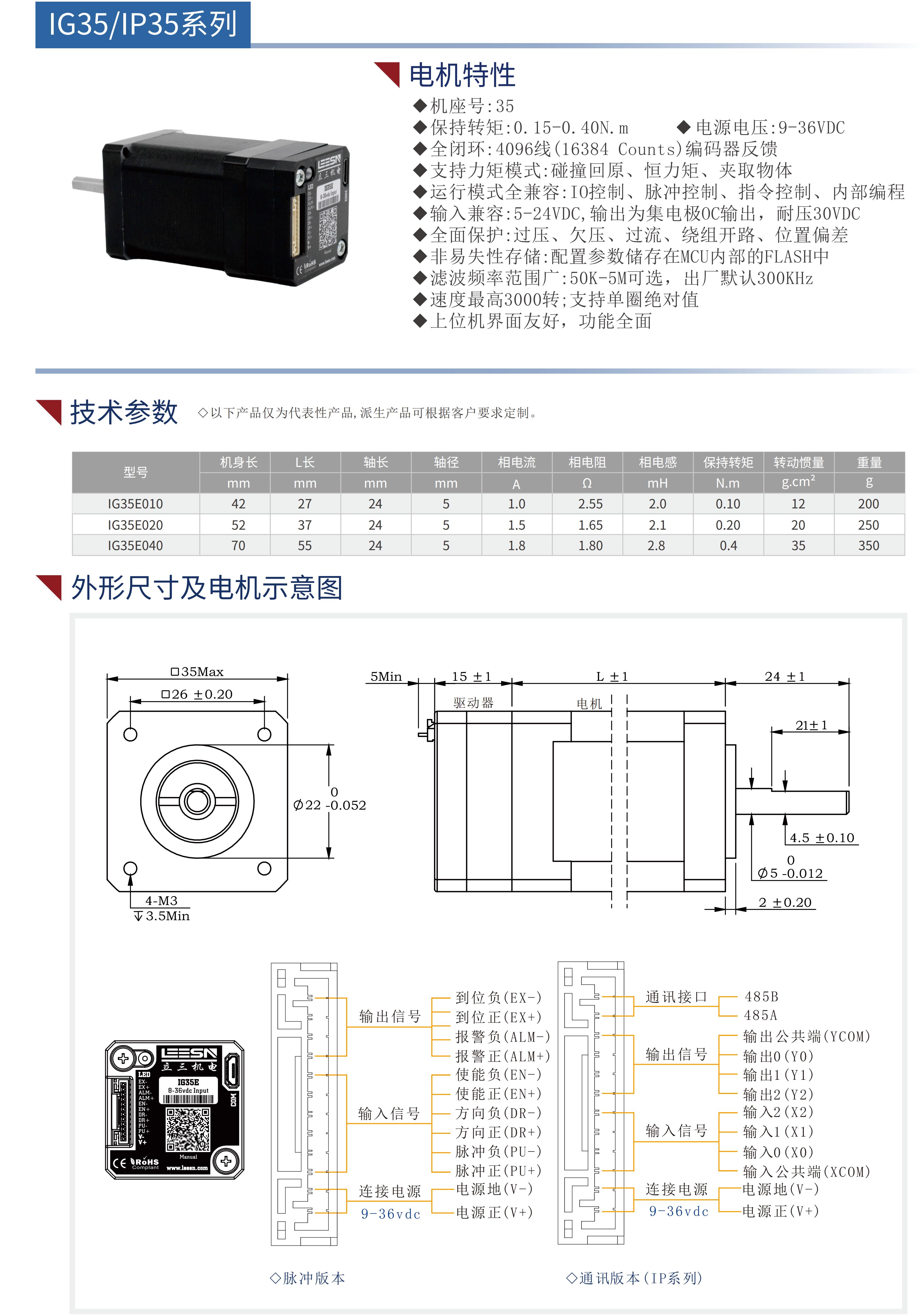 35集成式步進伺服電機（閉環(huán)）