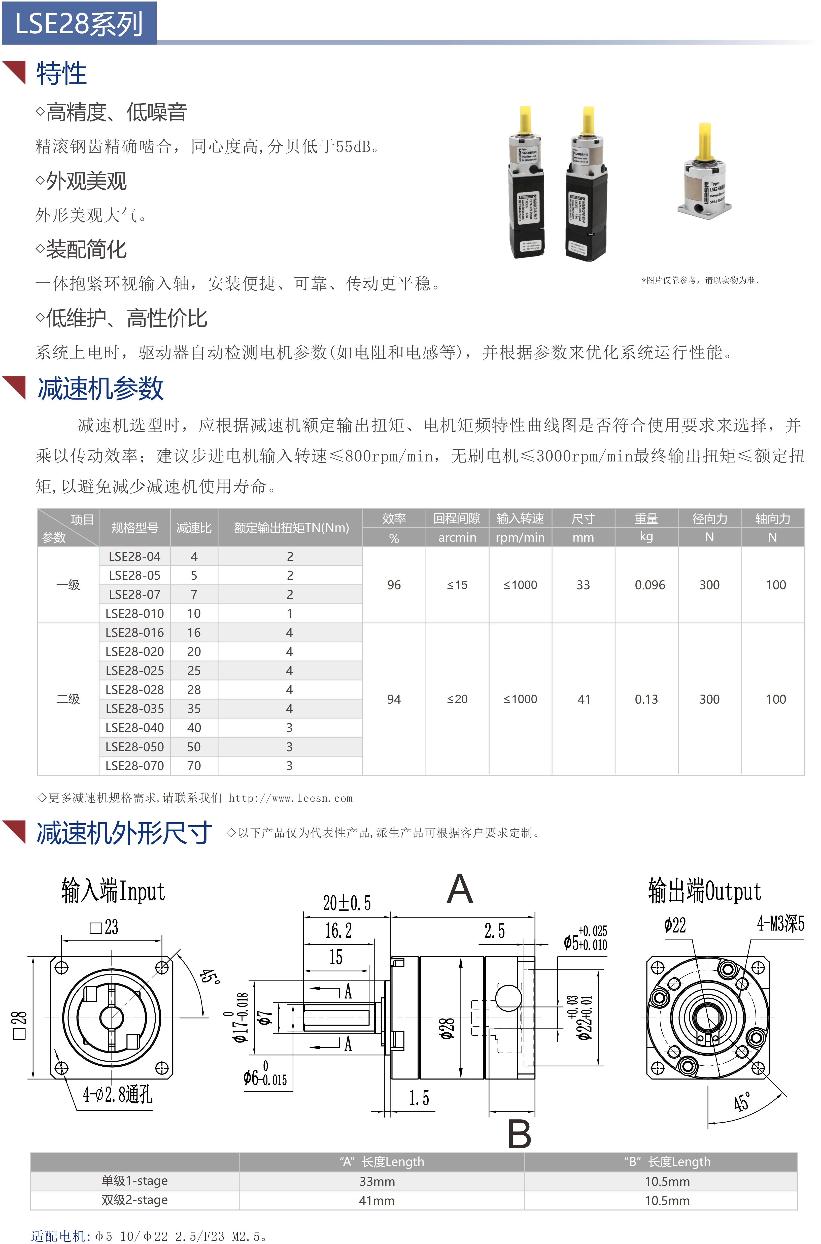 LSE28系列減速機(jī)